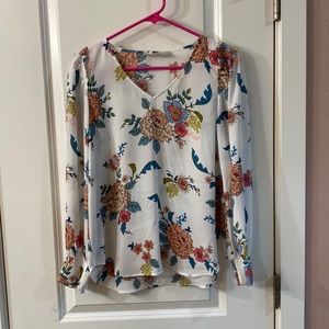 Flower Top by Loft